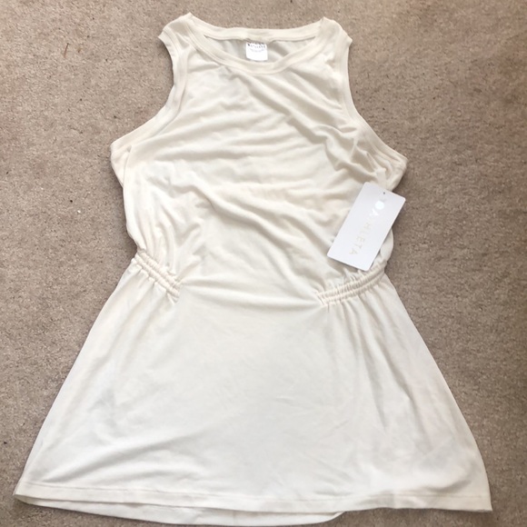 NWT ATHLETA Air Out Cinch Tank - White - Picture 7 of 9